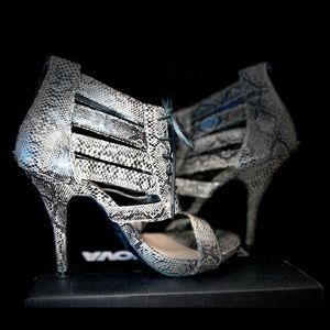 Snakeskin Heels